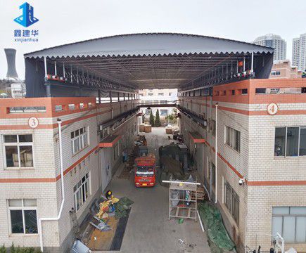 安陽廠房懸空雨棚